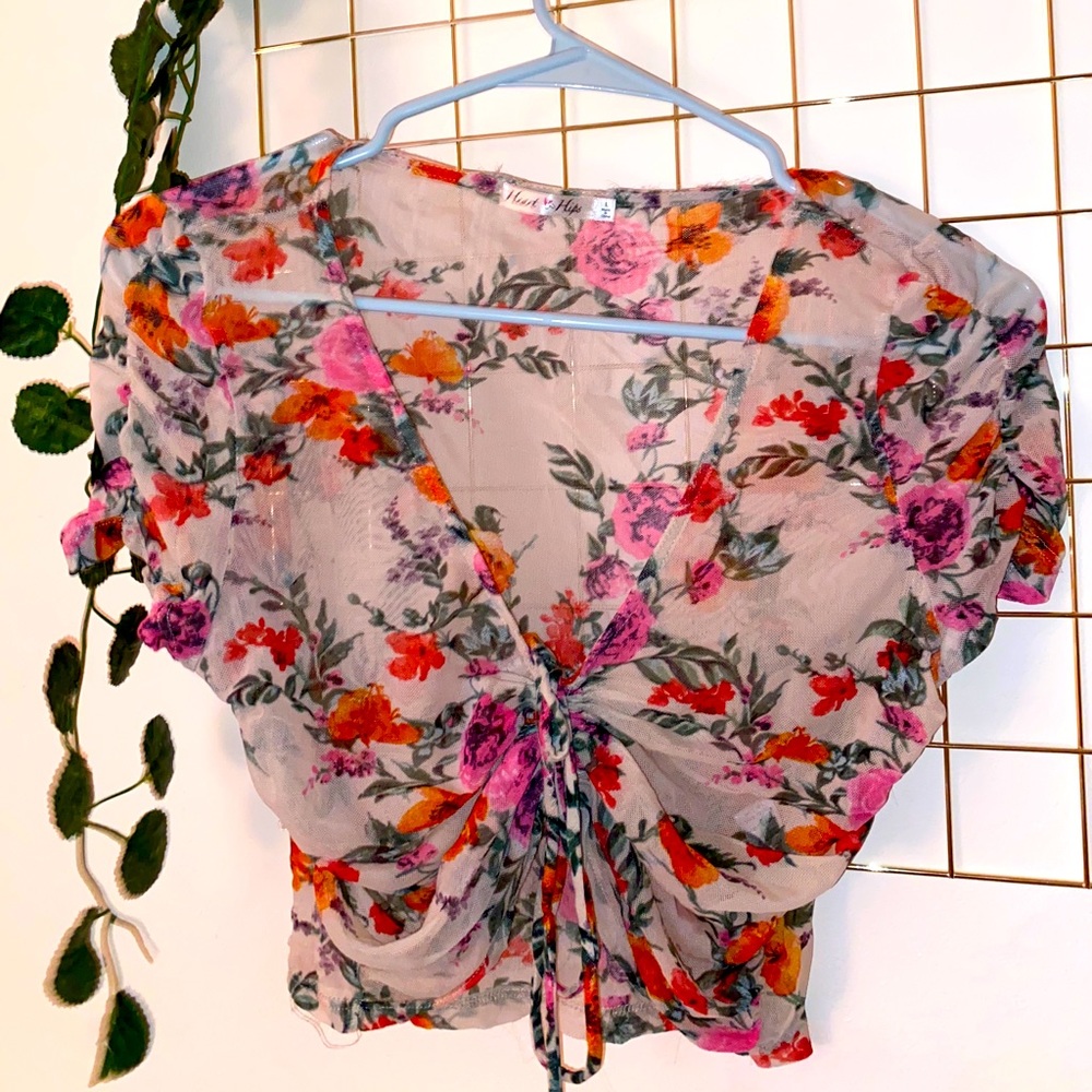 Fashion Nova Ruched Crop Top